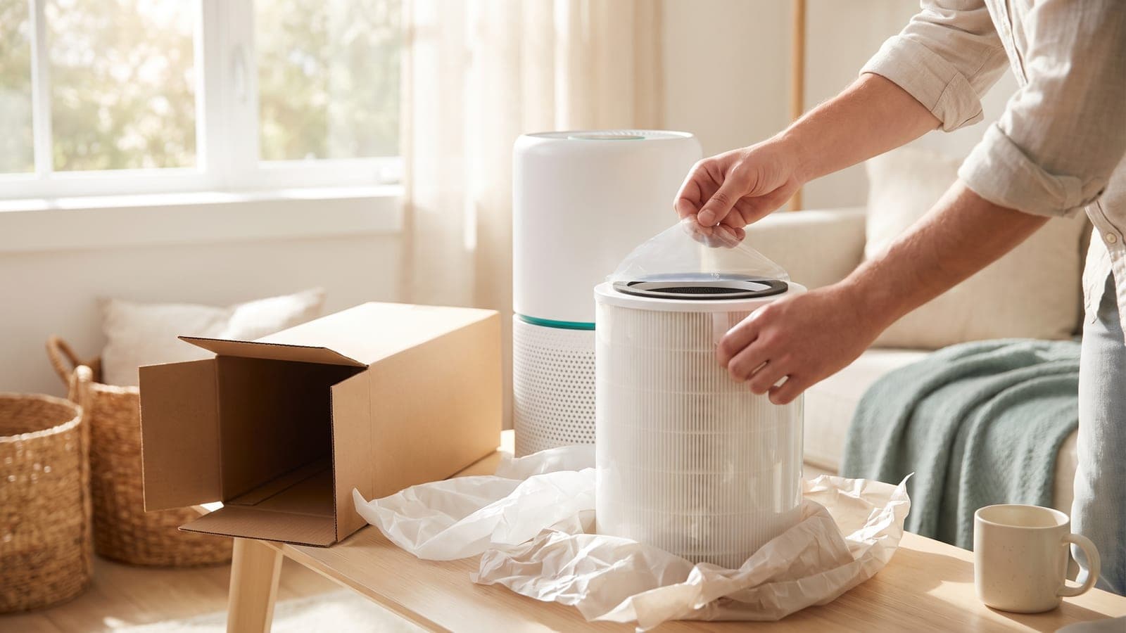 How to Set Up a New Air Purifier (Step by Step)
